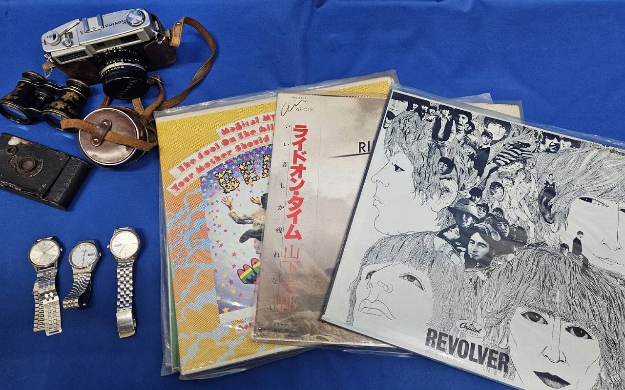レコード/腕時計/カメラ等の買取