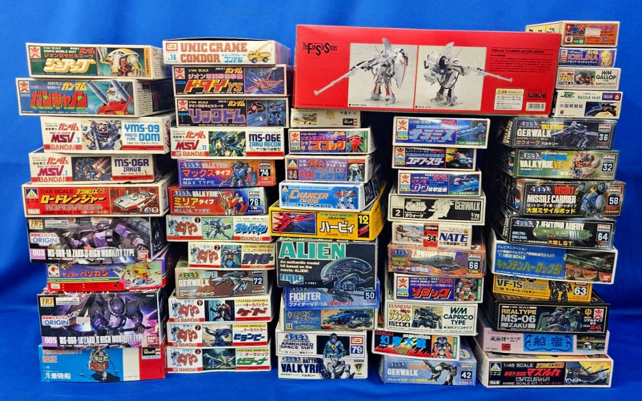 プラモデルの買取/ガンダム/マクロス他