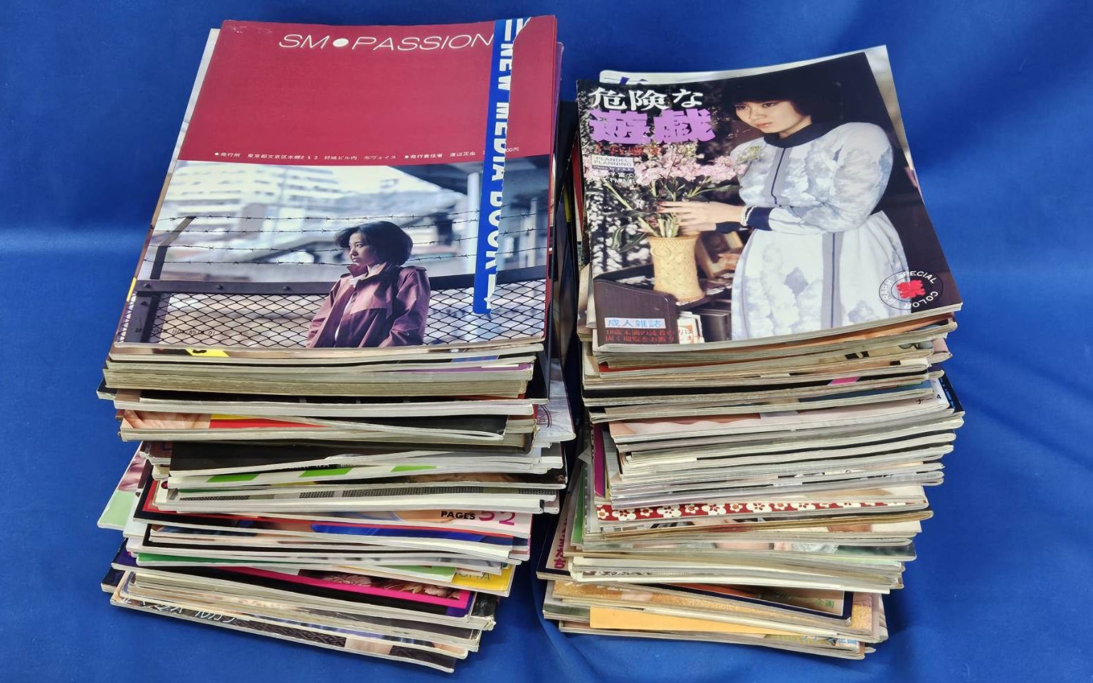 懐かしいアダルト本の買取（ビニ本/自販機本）