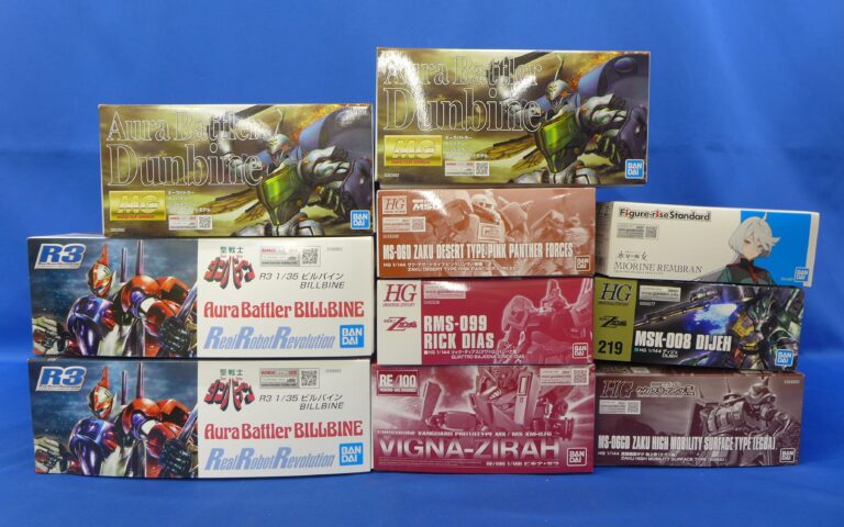 （神戸市）【出張買取】HG/MGガンダム/ダンバイン/プラモデル《ガンプラ》6回目