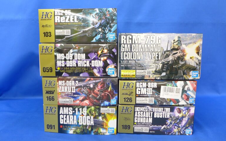 （神戸市）【出張買取】HGMGガンダム/プラモデル《ガンプラ》9回目